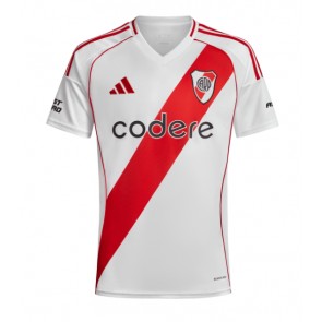 Lacne Muži Futbalové dres River Plate 2024-25 Krátky Rukáv - Domáci